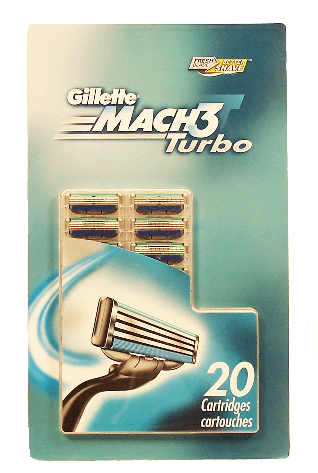 Gillette Mach 3 Turbo refill cartridges Full-Size Picture